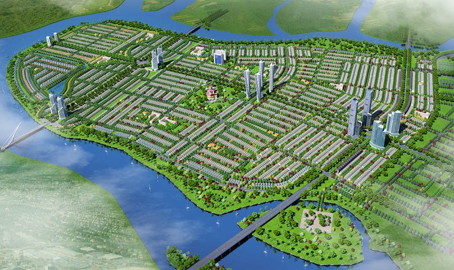 phối cảnh dự án sun riverpolis