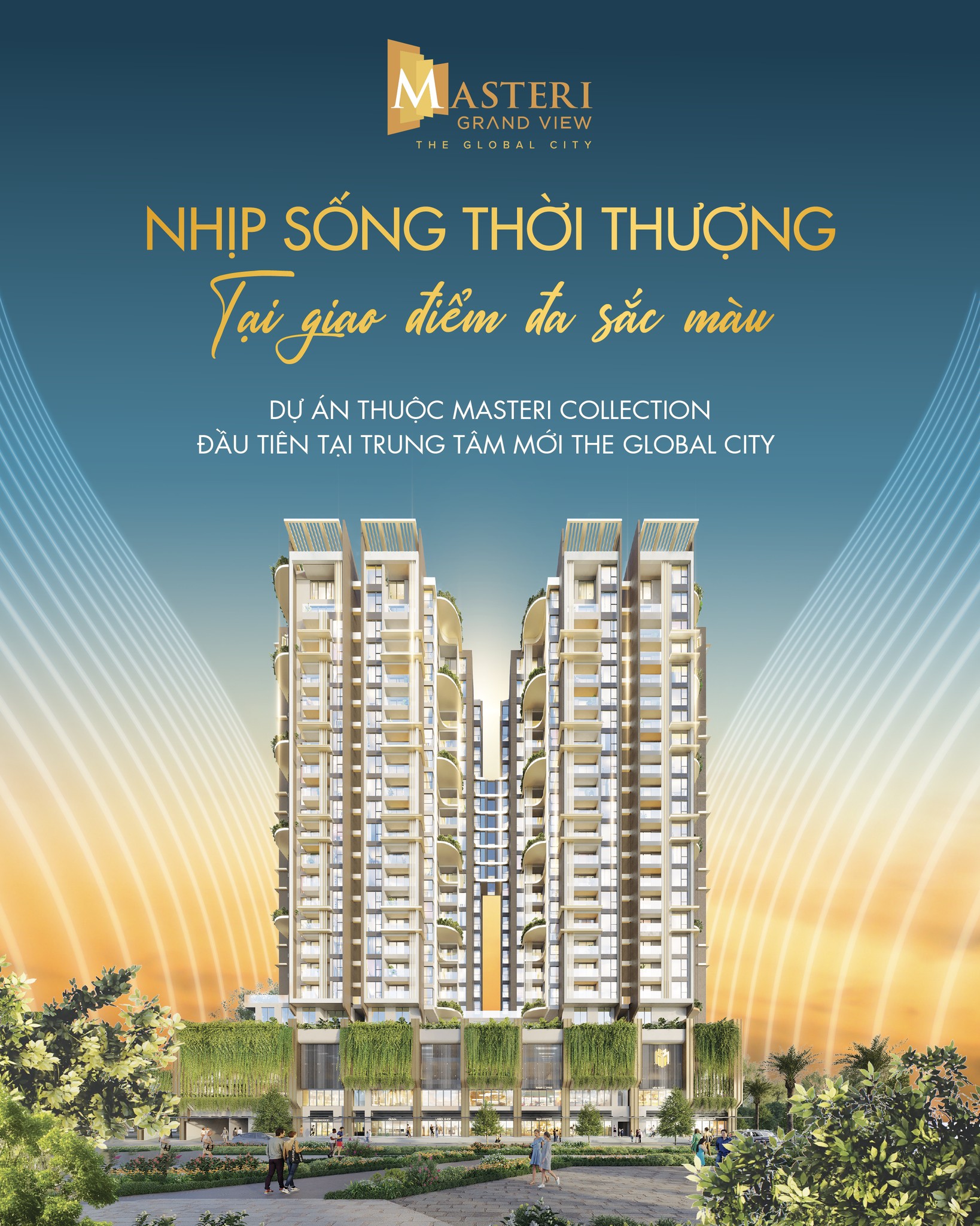 căn hộ masteri grand view thời thượng tại the global city