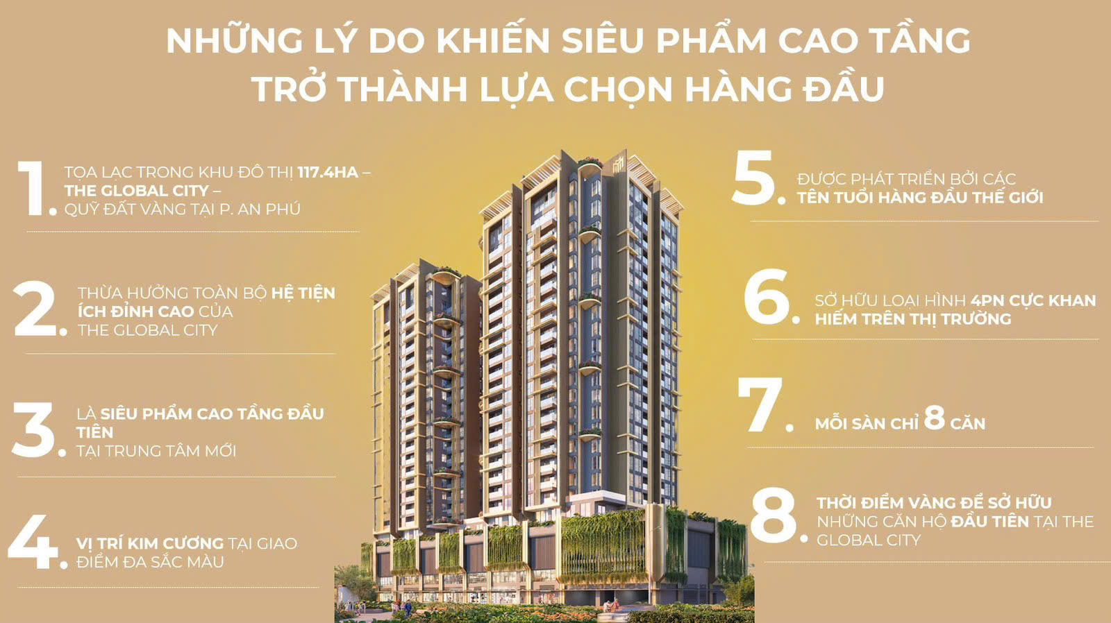 những lý do nên sở hữu căn hộ masteri grand view tại the global city quận 2